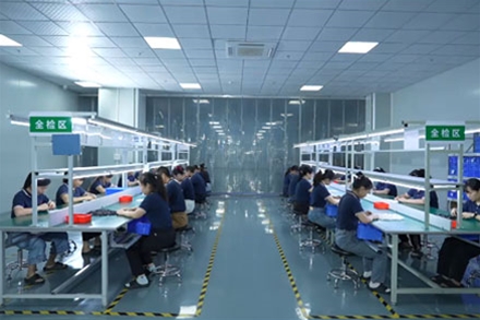 生産現場のビデオ展示